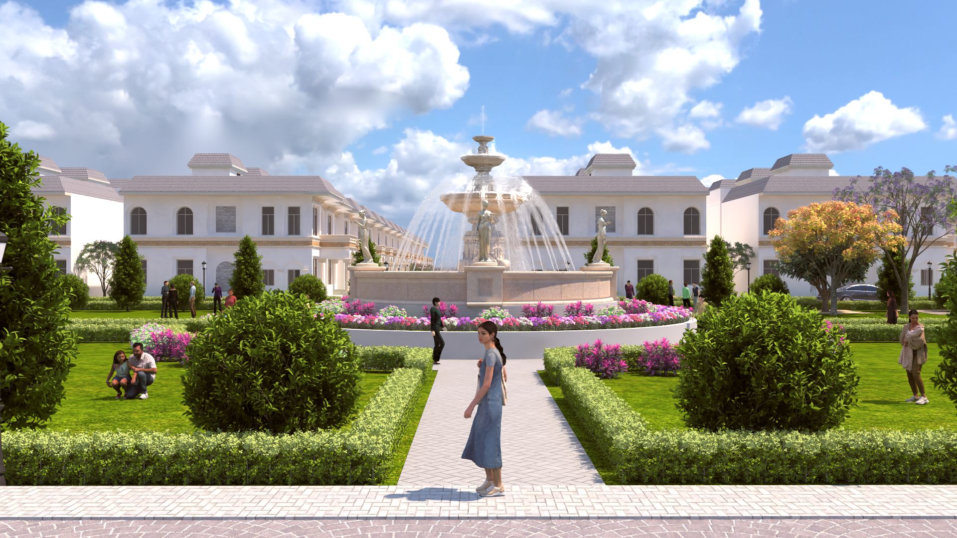 Central Park - 3D View 1