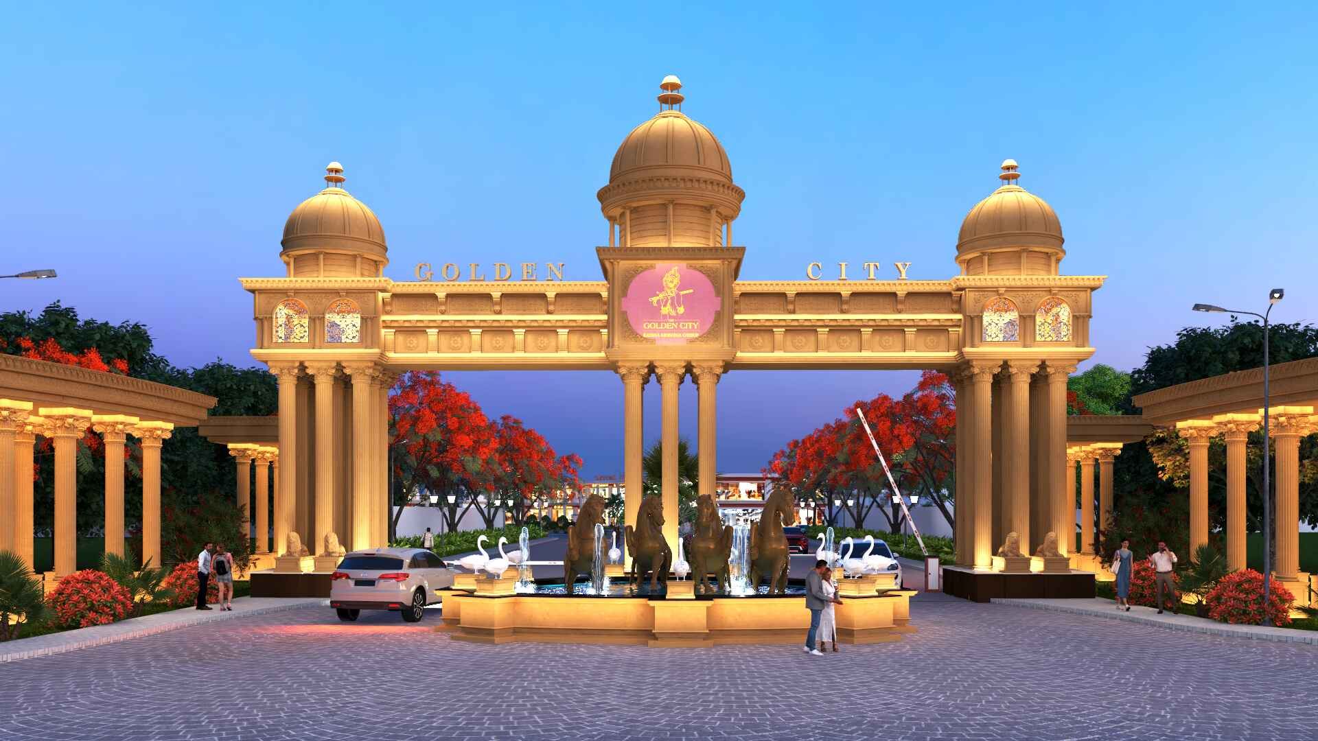 Gate Front View
