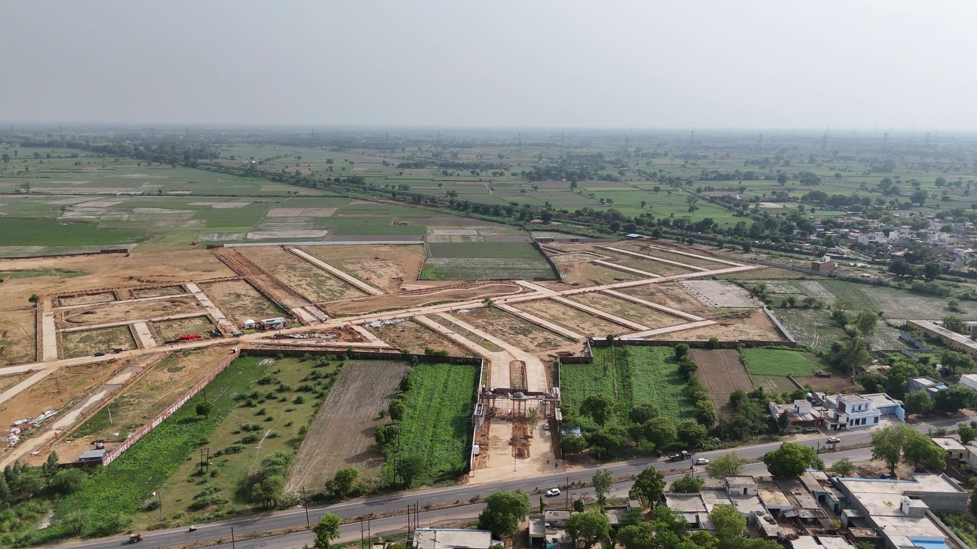 Drone Shot - New Progress 1